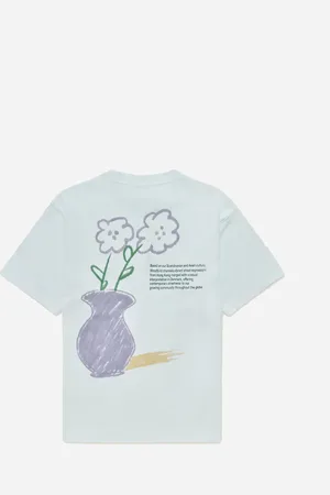Woodbird Baine Cray Tee - White
