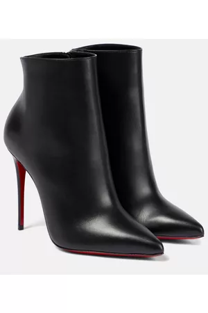 Christian Louboutin So Kate 100 leather ankle boots