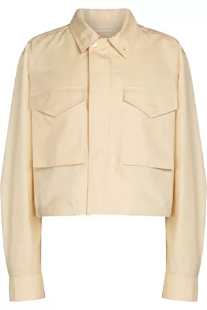Jil Sander Cropped military-inspired jacket