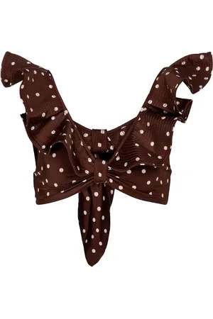 JOHANNA ORTIZ Rolling Hills polka-dot bikini top
