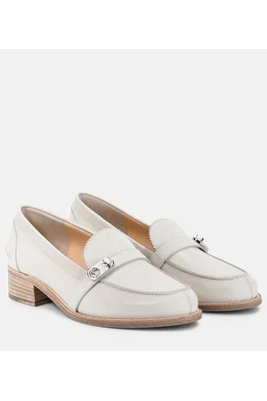 Christian Louboutin Lock Me leather loafers