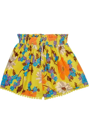 ZIMMERMANN Piger Shorts - Estelle floral cotton shorts