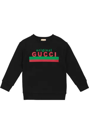 Gucci Long-sleeved cotton sweatshirt