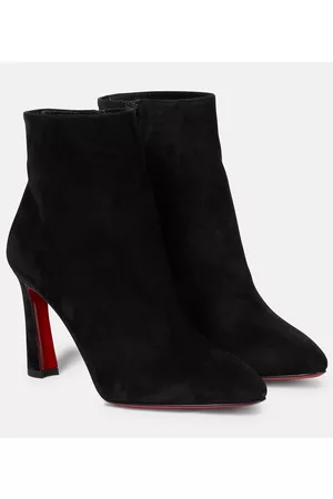 Christian Louboutin Eleonor 85 suede ankle boots