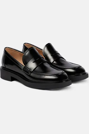 Gianvito Rossi Harris leather loafers