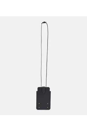 Maison Margiela Kvinder Clutches - Four Stitches leather phone pouch