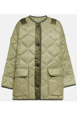 The Frankie Shop Teddy oversized quilted jacket