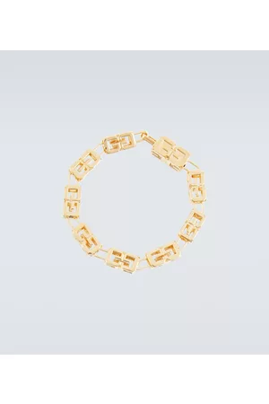 Givenchy G Cube gold tone bracelet