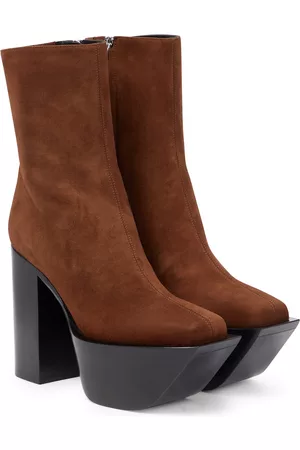 Peter Do Suede platform ankle boots