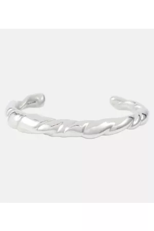 Loewe Twisted sterling silver arm cuff