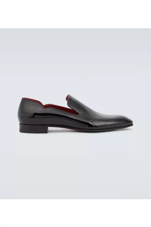 Christian Louboutin Mænd Pæne sko - Dandy Chick patent leather loafers