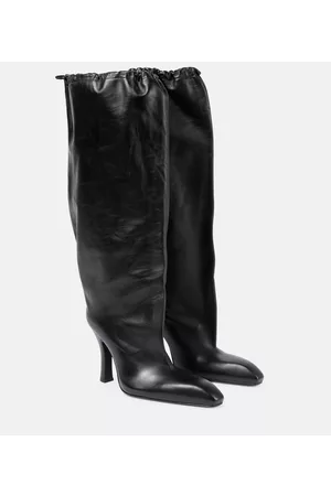 Balenciaga Falkon leather boots