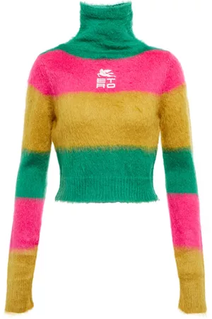Etro Striped turtleneck sweater