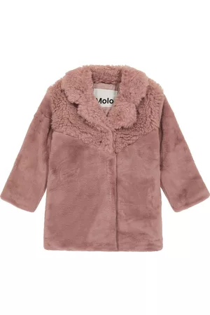 Molo Haili faux fur and faux shearling coat