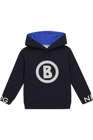 Bogner Embroidered cotton-blend hoodie