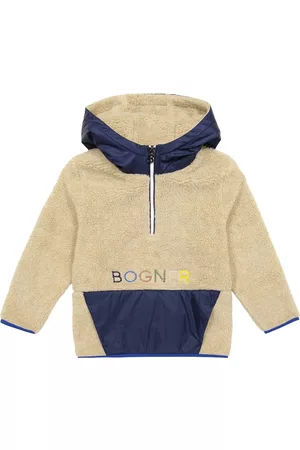 Bogner Kids Melvin teddy half-zip hoodie
