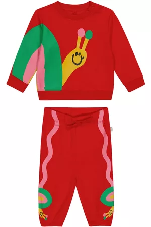 Stella McCartney Joggingbukser - Baby sweatshirt and sweatpants set