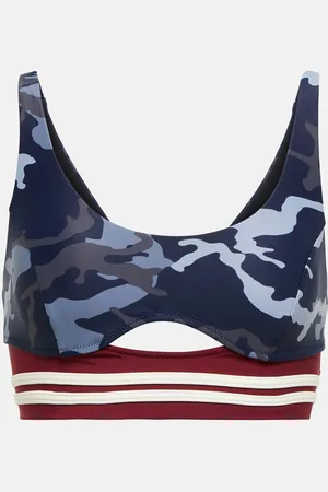 The Upside Marine Bailey printed sports bra