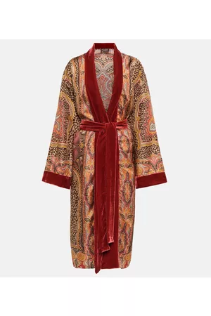 Etro Silk bathrobe