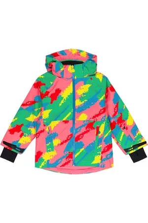 Stella McCartney Piger Skiovertøj - Printed ski jacket