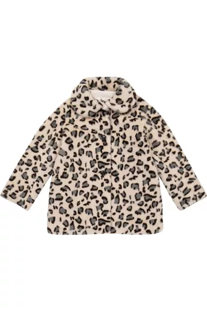 BONPOINT Doogie leopard-print coat