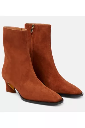 ZIMMERMANN Crescent suede ankle boots
