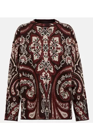 Etro Jacquard wool-blend sweater