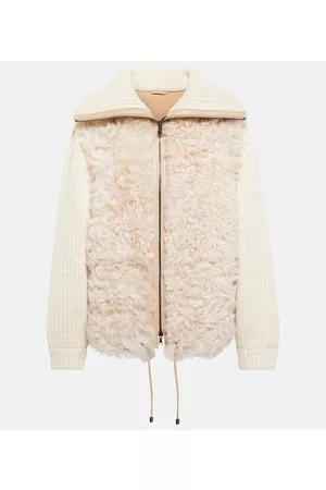 Bogner Hedda shearling-panel jacket