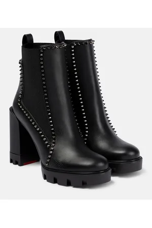 Christian Louboutin Out Line studded ankle boots