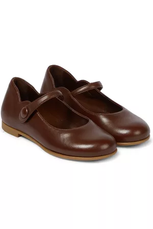 Christian Louboutin Kids Melodie leather ballet flats