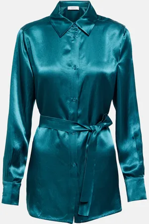 Max Mara Holiday belted shirt