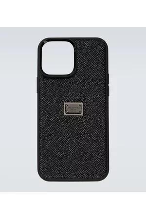 Dolce & Gabbana Textured leather iPhone case
