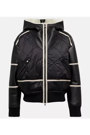 Bogner Lomi shearling-lined leather jacket