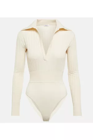 Alaïa Kvinder Bodies - Ambra wool-blend bodysuit