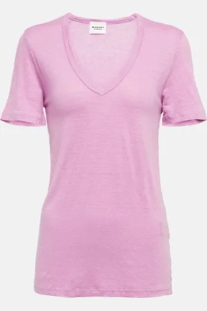 Marant Etoile Kranger linen jersey T-shirt