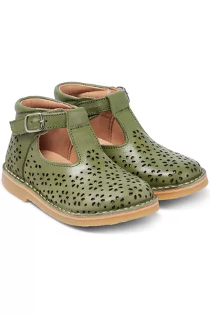 Petit Nord T-Bar perforated leather flats