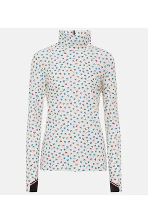 Moncler 3 Moncler Grenoble x Naj-Oleari printed turtleneck ski top