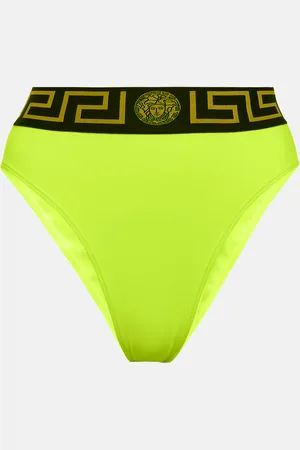 VERSACE Greca high-wasted bikini bottoms