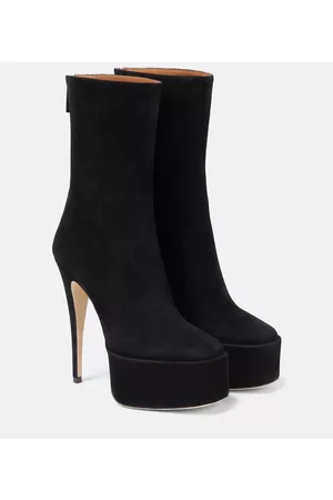 PARIS TEXAS Kvinder Pumps støvler - Ivana suede platform ankle boots