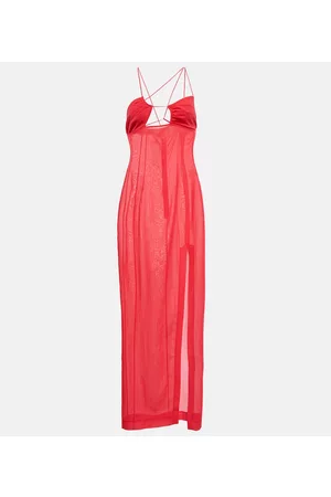 Nensi Dojaka Asymmetrical cutout maxi dress