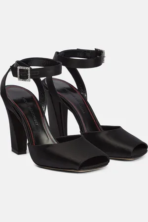 Victoria Beckham Eliza satin sandals