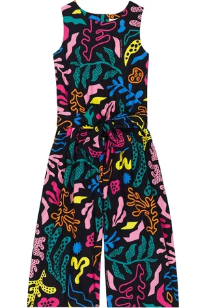 Marc Jacobs Kids Printed cotton jumpsuit