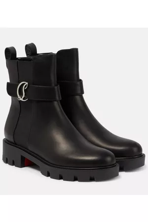 Christian Louboutin CL Chelsea leather ankle boots