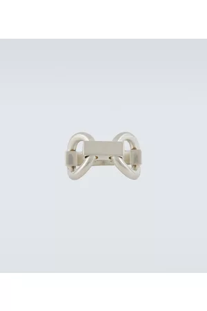 Jil Sander Chain-link sterling silver ring
