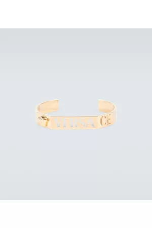 VERSACE Logo cuff bracelet