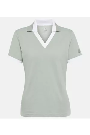 Bogner Kvinder Poloer - Luma cotton-blend polo shirt