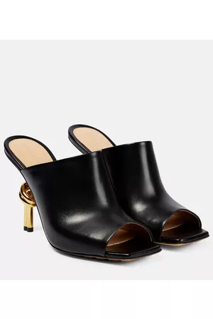Bottega Veneta Knot leather mules
