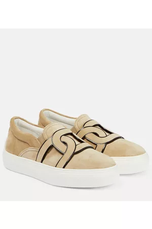 Tod's Kate suede slip-on sneakers