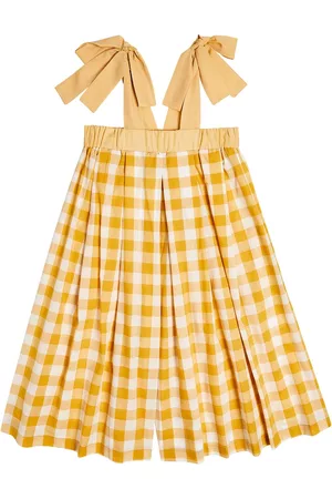 PAADE Gingham cotton playsuit