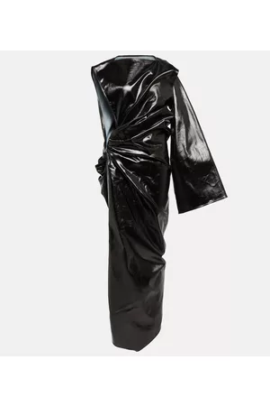 Rick Owens Asymmetrical denim gown